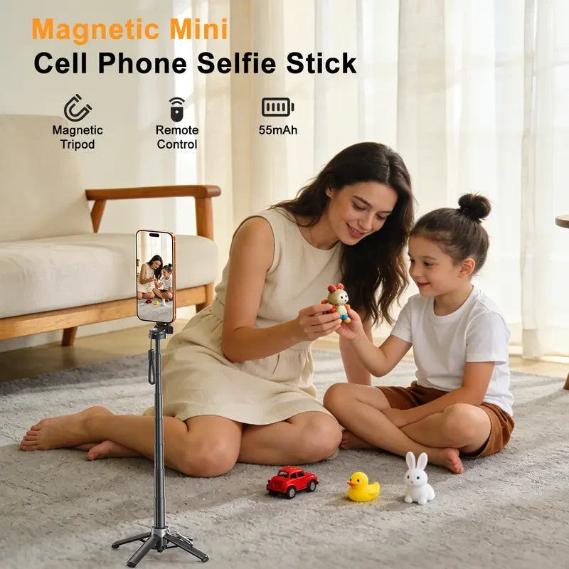 Magnetic Phone Tripod Selfie Stick