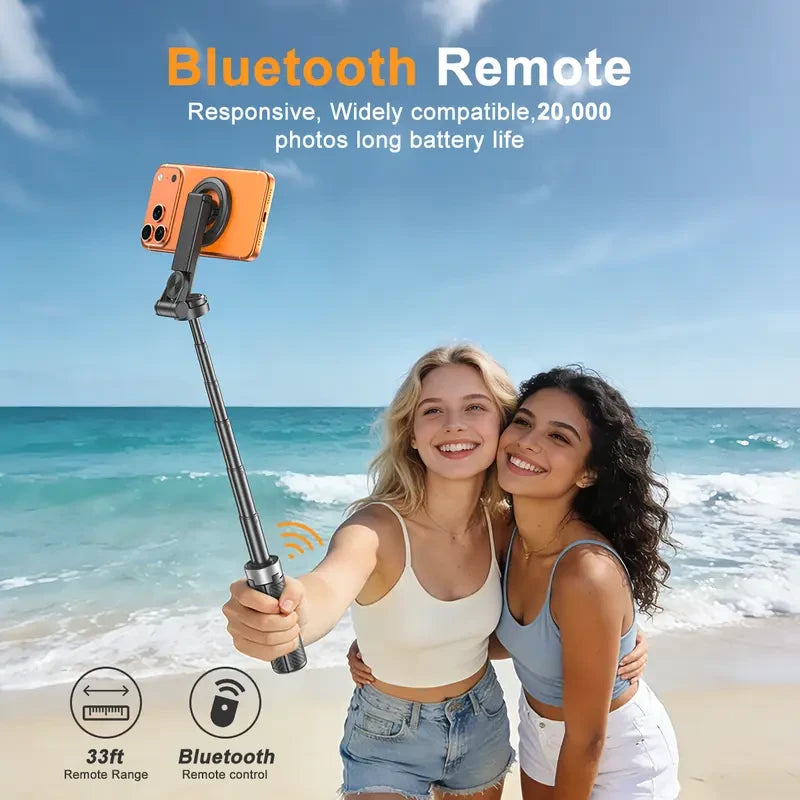 Magnetic Phone Tripod Selfie Stick