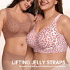 OEAK Wireless Jelly T-Shirt Bra