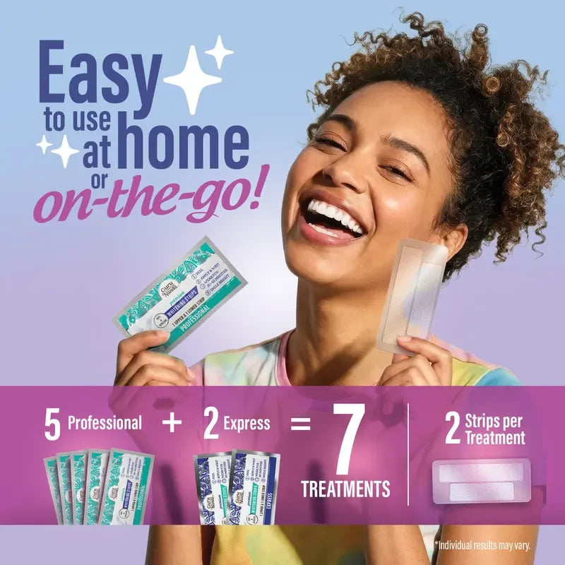 GuruNanda Coconut Oil Teeth Whitening Strips